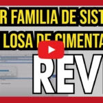 Editar familia de sistema de losa de cimentación